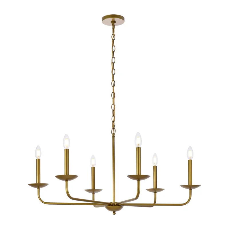 LD812D36BR — Elegant Lighting LED Pendant Lights 240.0W 