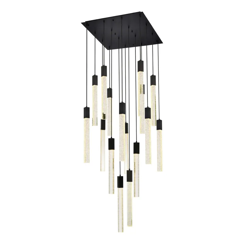 2066G30BK — Elegant Lighting LED Pendant Lights 48.0W 