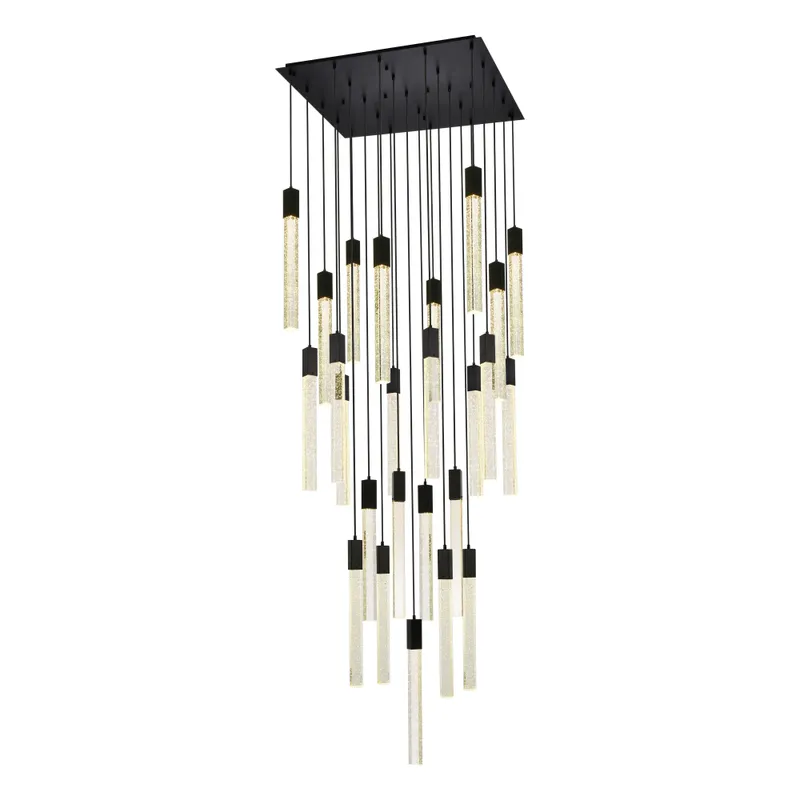 2066G36BK — Elegant Lighting LED Pendant Lights 75.0W 
