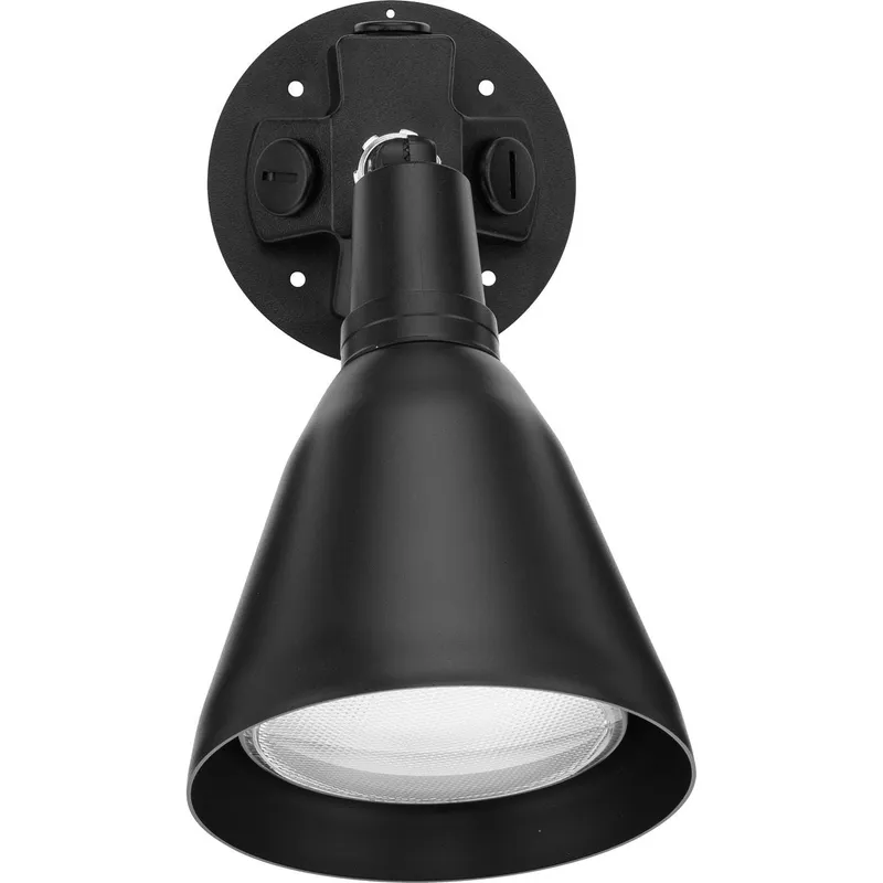 One-Light Adjustable Swivel Flood Light — Progress Lighting LED Wall Lights  
