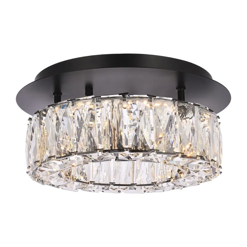 3503F12BK — Elegant Lighting LED Ceiling Lights  
