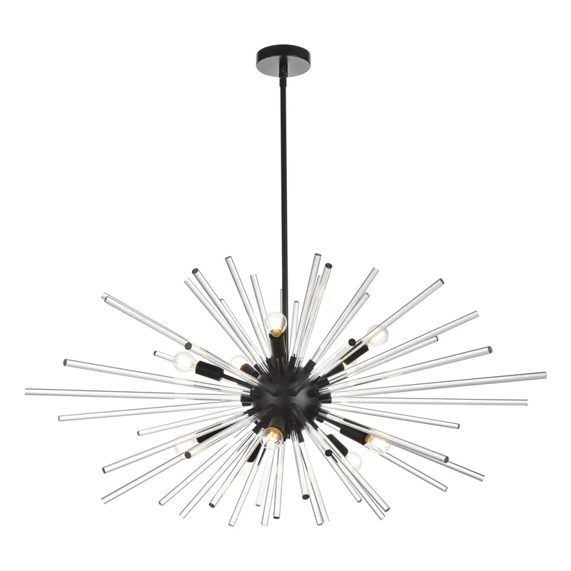 2502D46BK — Elegant Lighting LED Pendant Lights 400.0W 