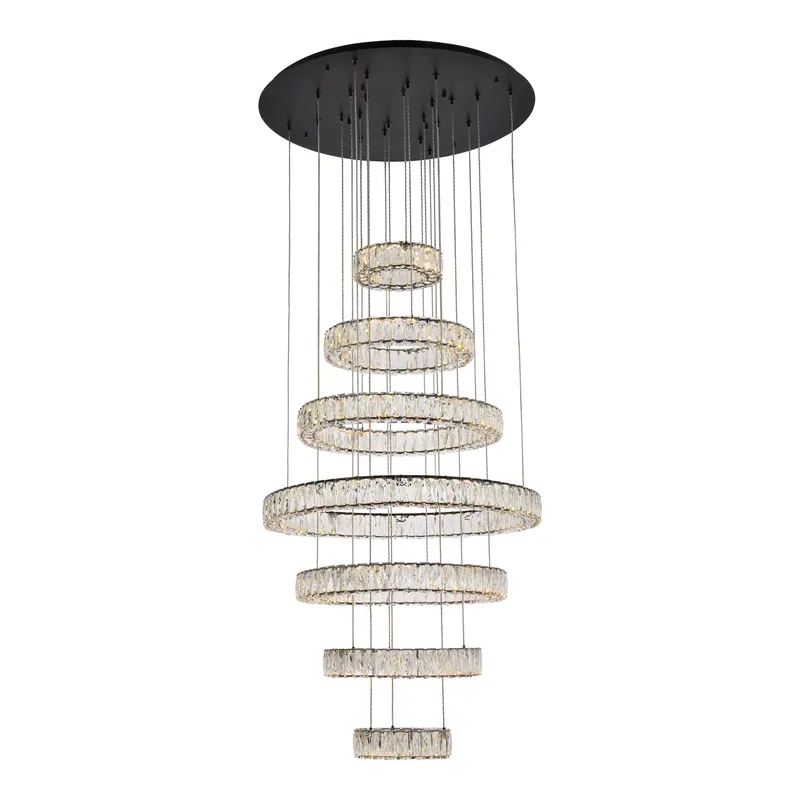 3503G34BK — Elegant Lighting LED Pendant Lights  