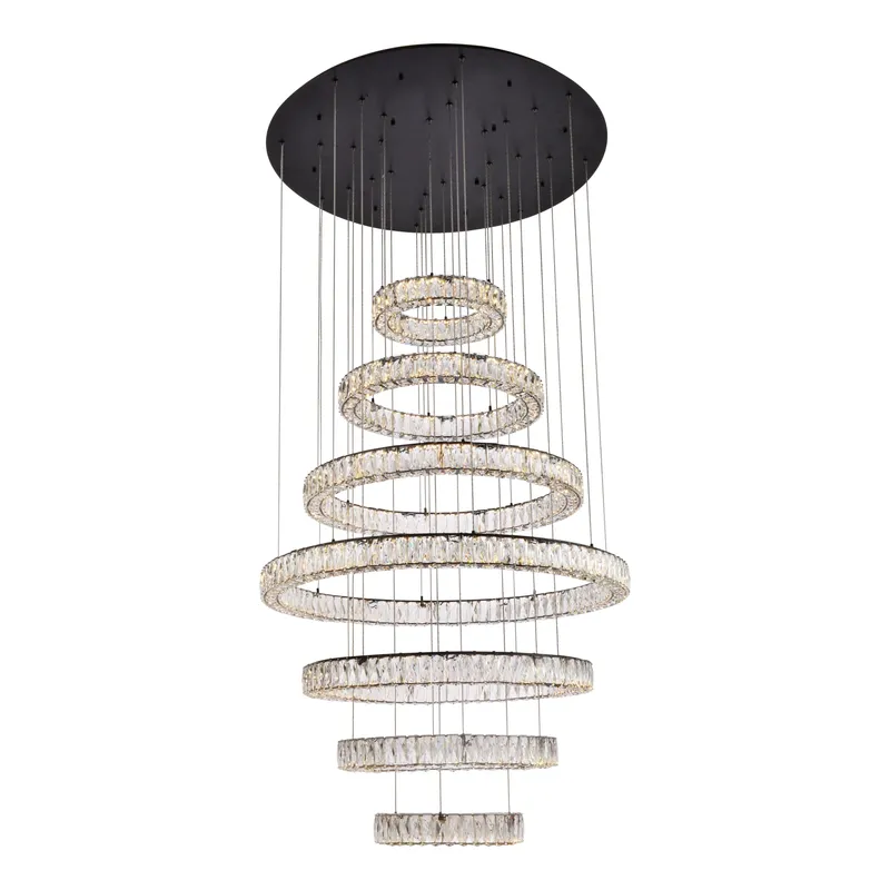 3503G7LBK — Elegant Lighting LED Pendant Lights  3000K