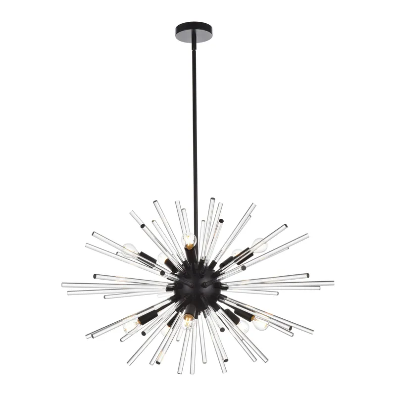2502D36BK — Elegant Lighting LED Pendant Lights 400.0W 