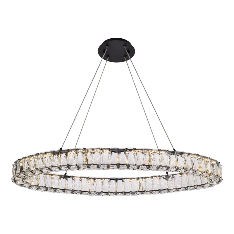 3503D36BK — Elegant Lighting LED Pendant Lights  
