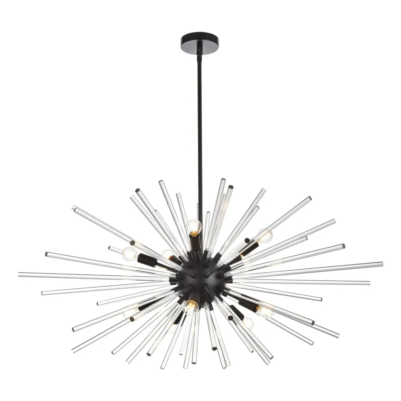 2502D42BK — Elegant Lighting LED Pendant Lights 400.0W 