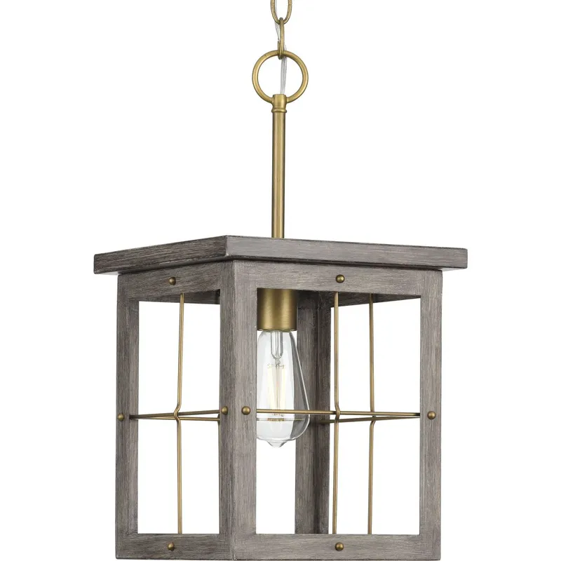 Hedgerow Collection One-Light Hanging Mini-Pendant Light — Progress Lighting LED Landscape Lights  