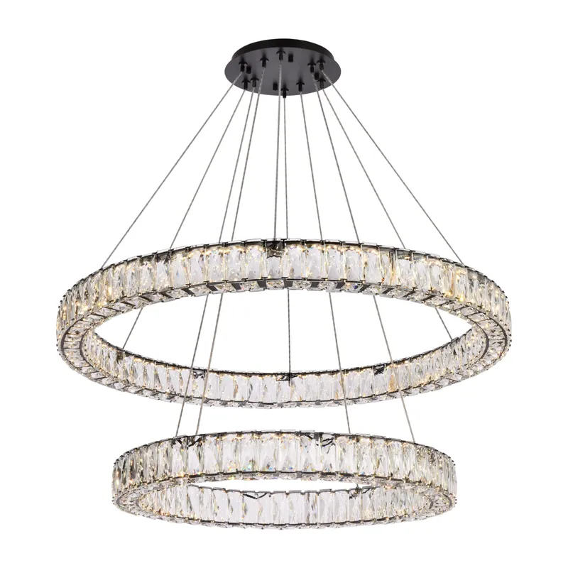3503G36BK — Elegant Lighting LED Pendant Lights  