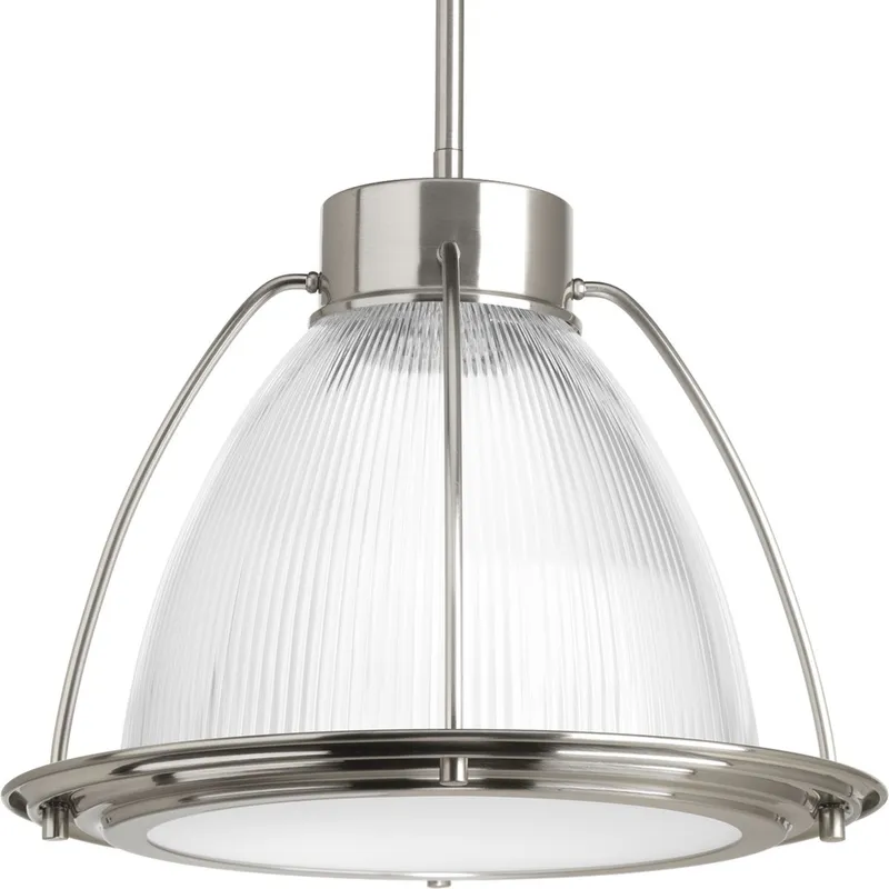 Prismatic Glass LED Collection One-Light Prismatic Glass Pendant Light — Progress Lighting LED Landscape Lights  