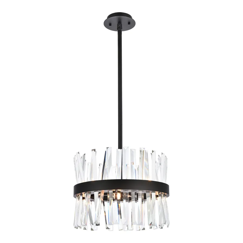 6200D16BK — Elegant Lighting LED Pendant Lights 160.0W 