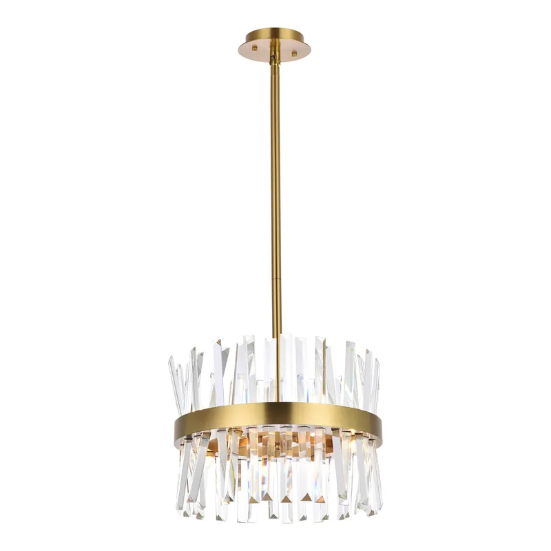 6200D16SG — Elegant Lighting LED Pendant Lights 160.0W 