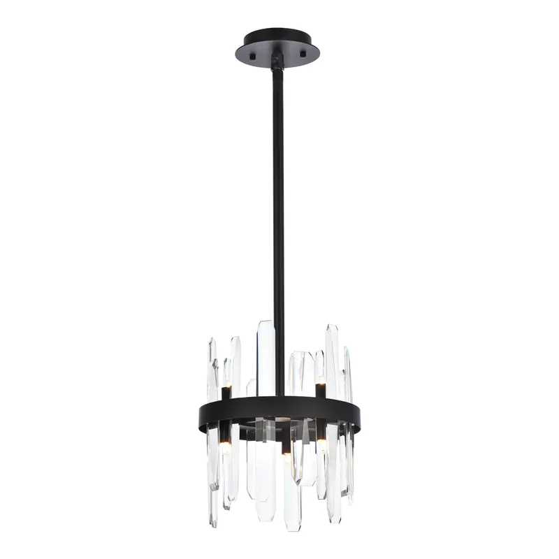 2200D10BK — Elegant Lighting LED Pendant Lights 120.0W 