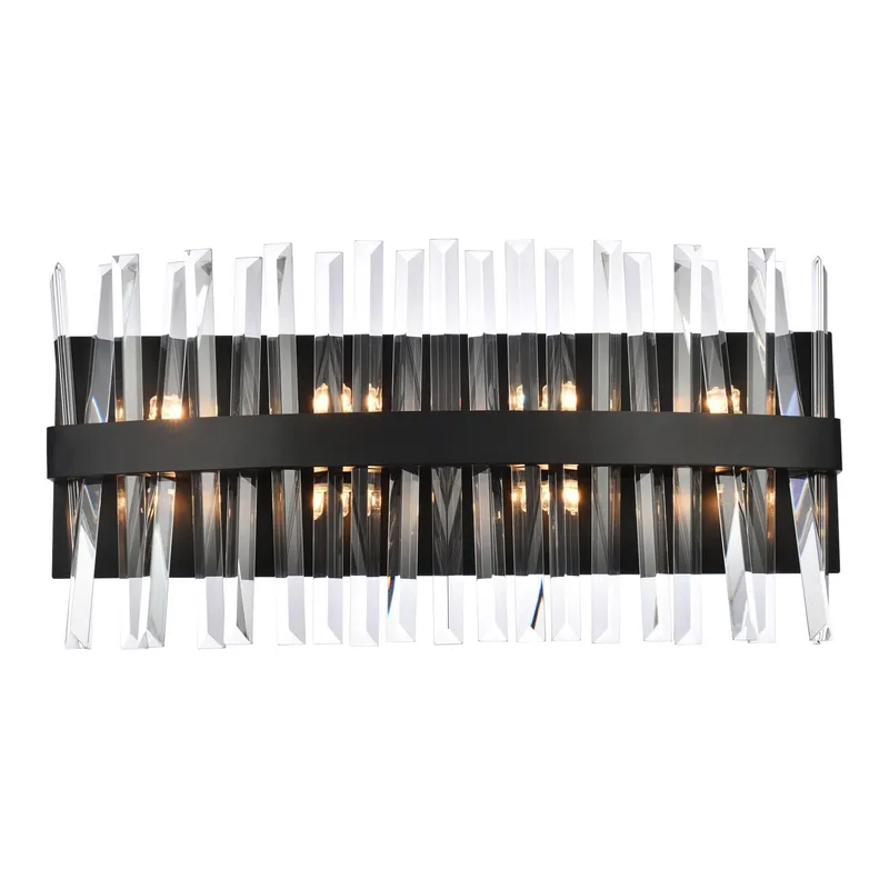 6200W24BK — Elegant Lighting LED Wall Lights 160.0W 