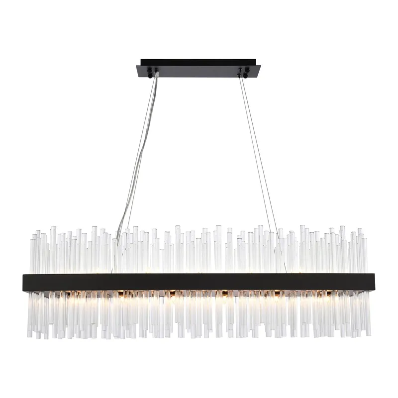 3000G42BK — Elegant Lighting LED Pendant Lights 480.0W 