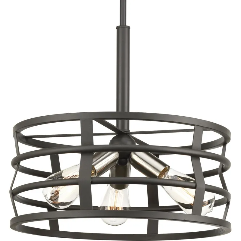 Remix Collection Three-Light Pendant Light — Progress Lighting LED Landscape Lights  