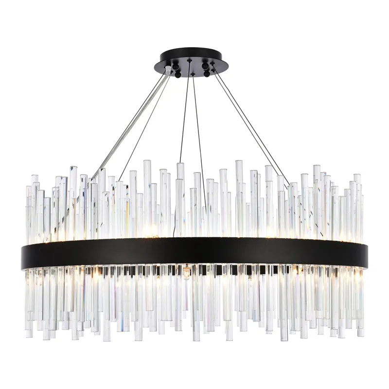 3000D32BK — Elegant Lighting LED Pendant Lights 360.0W 