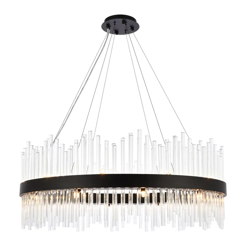3000D36BK — Elegant Lighting LED Pendant Lights 400.0W 