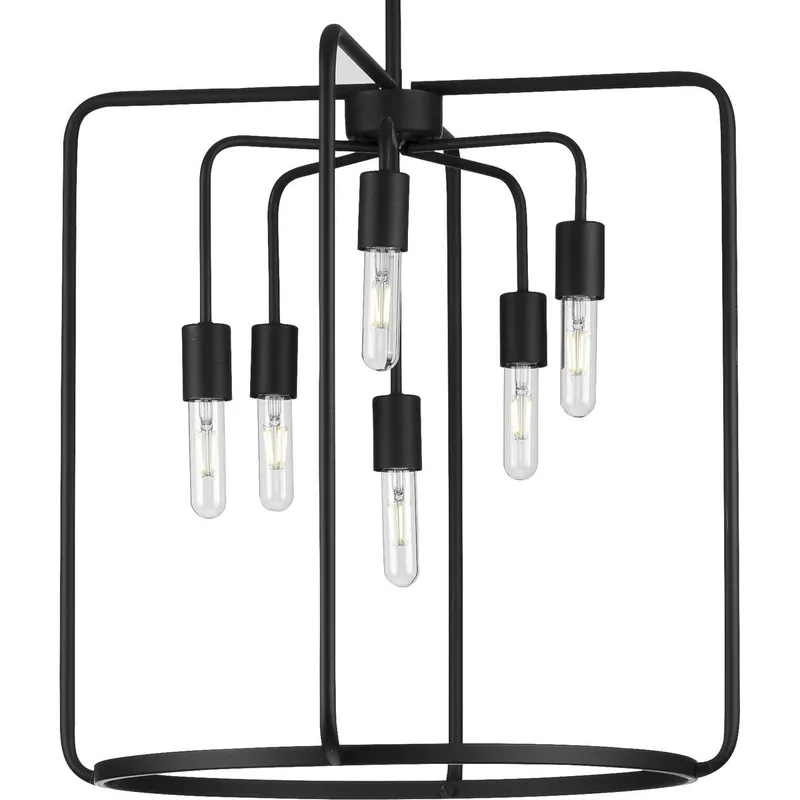 Bonn Collection Six-Light Pendant Light — Progress Lighting LED Landscape Lights  