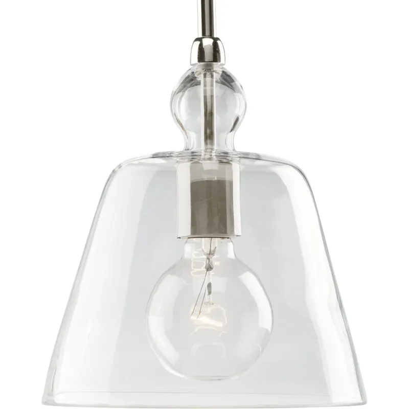 Clear Glass One-Light Mini-Pendant Light — Progress Lighting LED Landscape Lights  