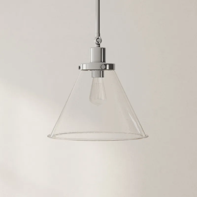 Hinton Collection One-Light Seeded Glass Hanging Pendant Light — Progress Lighting LED Landscape Lights  