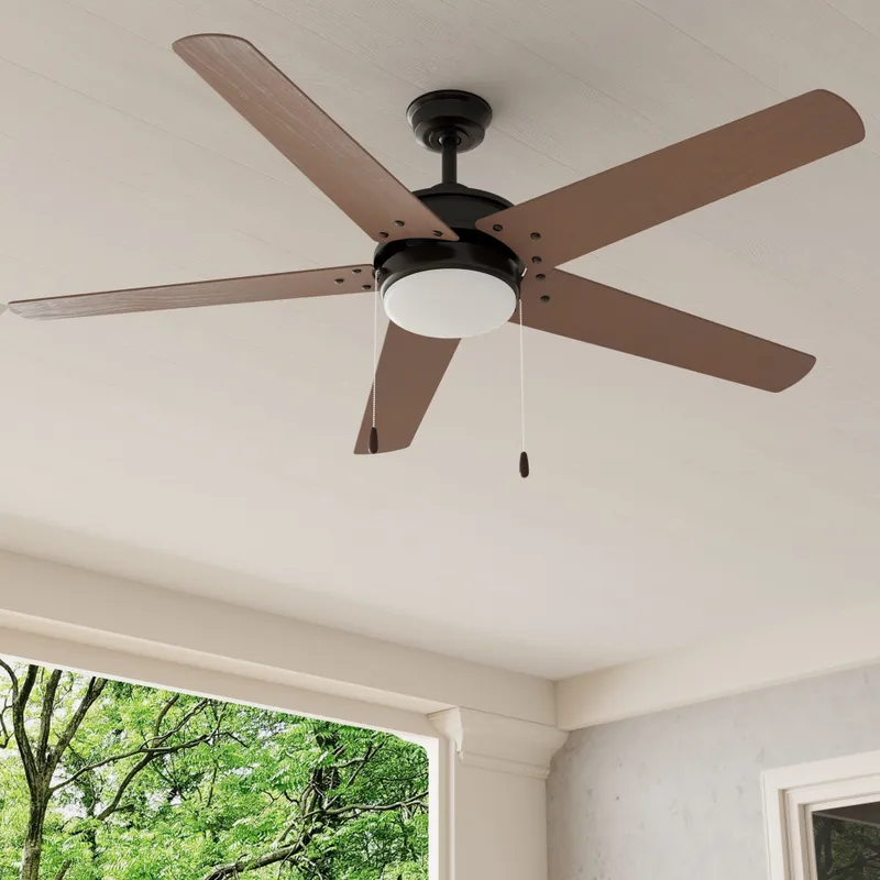 Whirl Collection 60" Five Blade Ceiling Fan — Progress Lighting LED Lighting Controls  