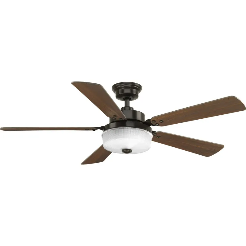 Tempt Collection 52" Five Blade Ceiling Fan — Progress Lighting LED Lighting Accessories  