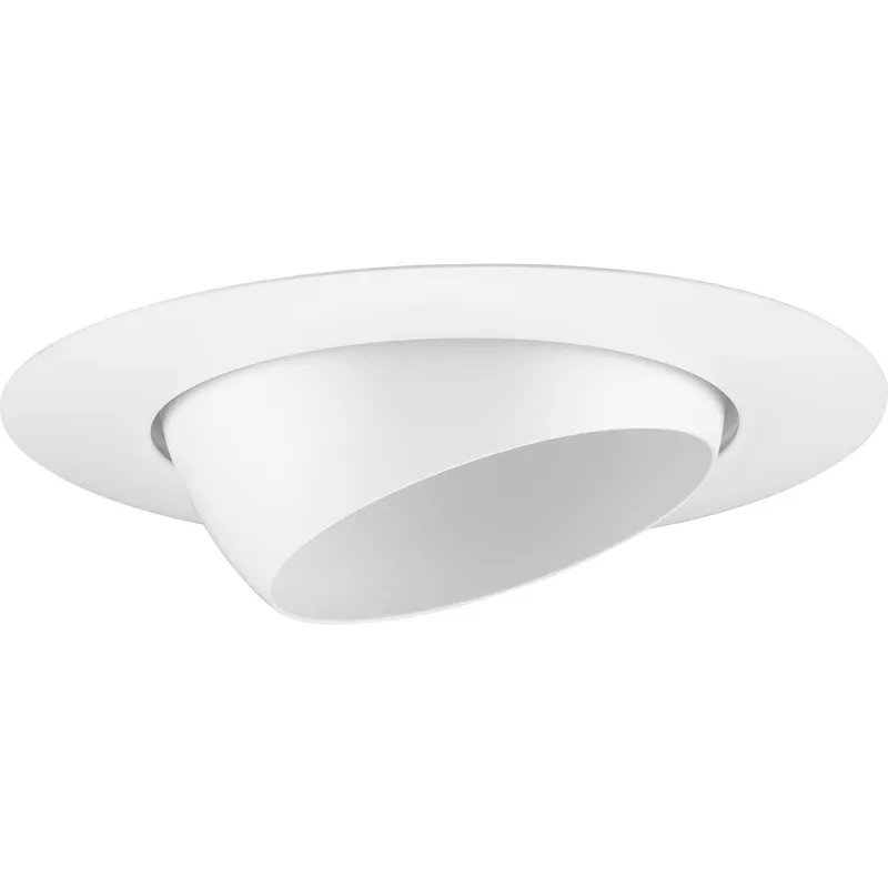 6" Eyeball Trim for 6" Housing (P87-AT/P87-ATQC/P187-TG/P821-FBFC/P821-FB) — Progress Lighting LED Downlights  