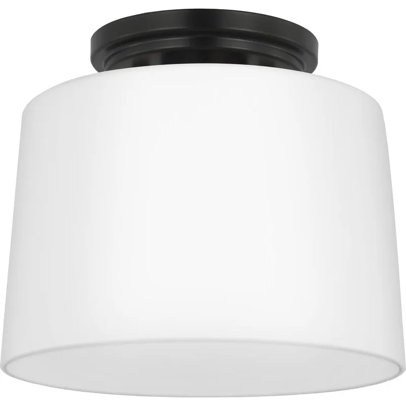 Adley Collection One-Light Etched Opal Glass Flush Mount Light — Progress Lighting LED Post Top Lights  