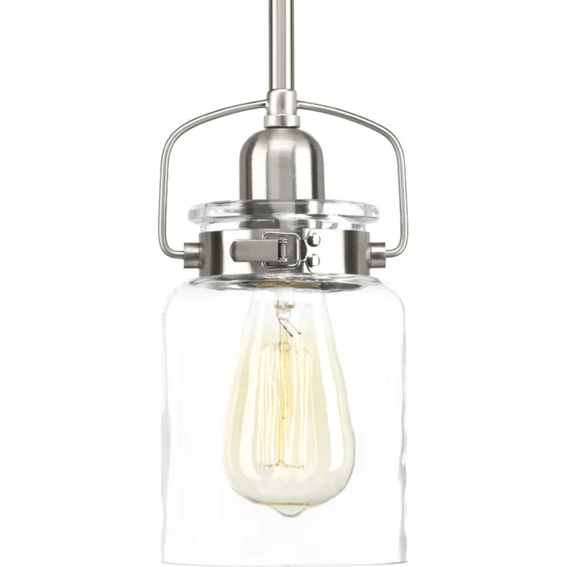 Calhoun Collection One-Light Clear Glass Mini-Pendant Light — Progress Lighting LED Landscape Lights  