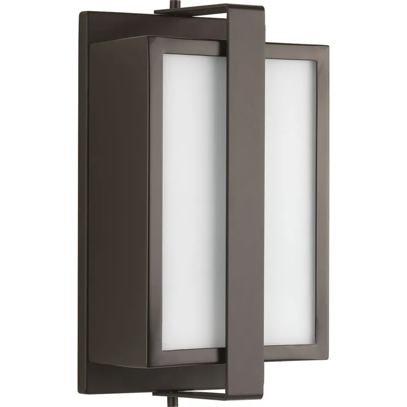 Diverge Collection One-Light Small Wall Lantern — Progress Lighting LED Wall Lights  