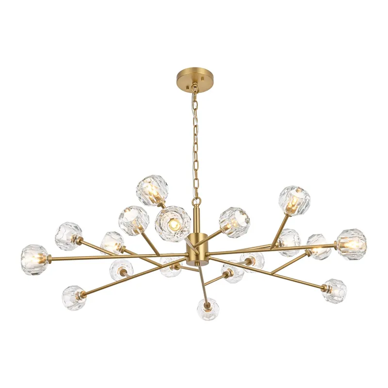 3509D48G — Elegant Lighting LED Pendant Lights 9.0W 