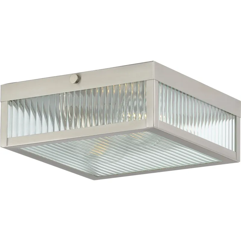 Dwyer Collection Two-Light 11" Flush Mount — Progress Lighting LED Post Top Lights  