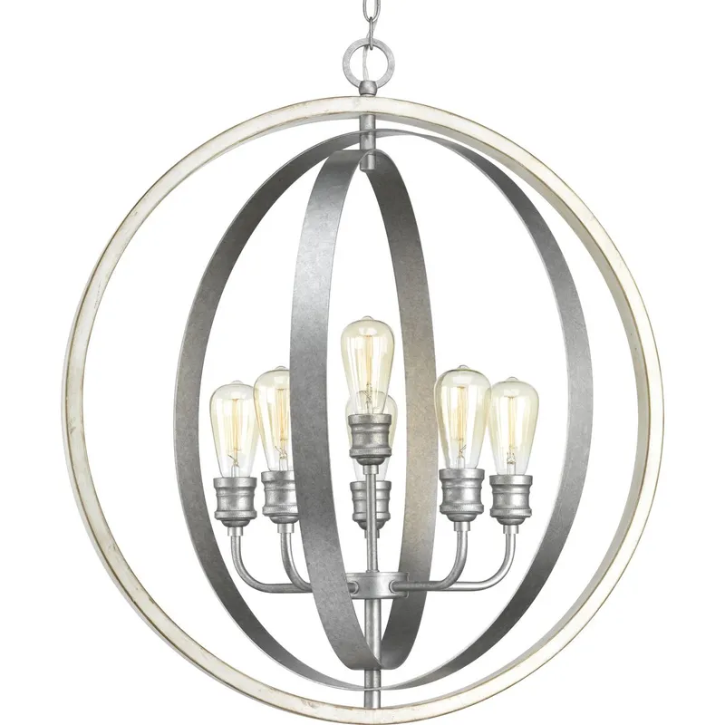 Conestee Collection Six-Light Pendant Light — Progress Lighting LED Landscape Lights  