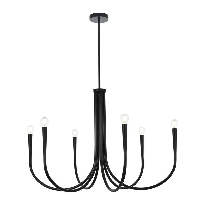 LD722D36BK — Elegant Lighting LED Pendant Lights 240.0W 