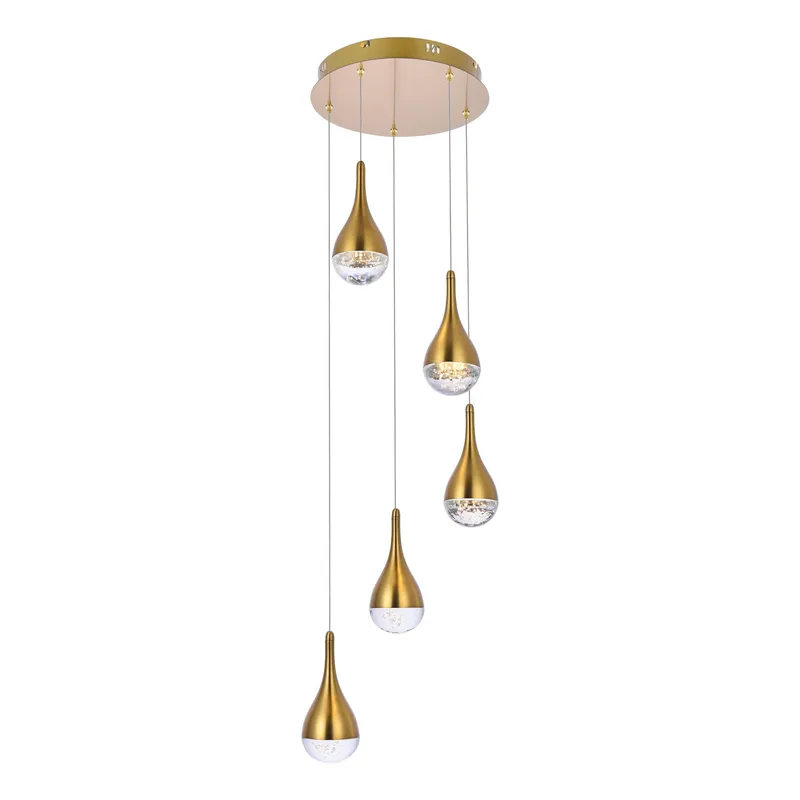 3805D14SG — Elegant Lighting LED Pendant Lights 25.0W 3000K