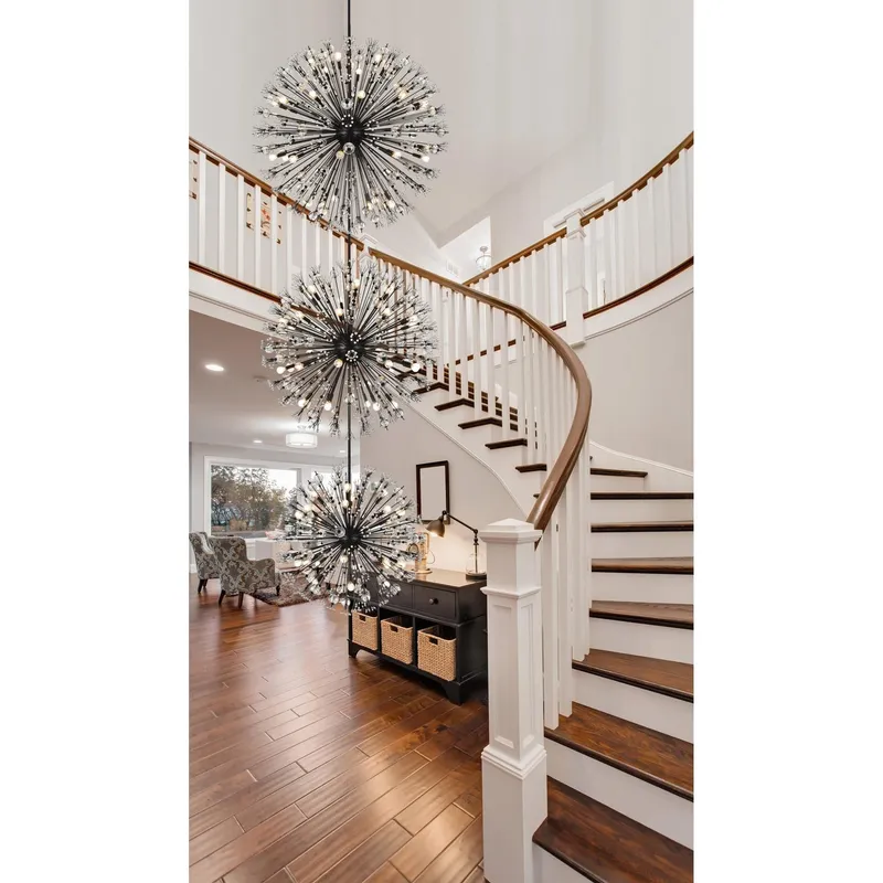 2500G50L3BK — Elegant Lighting LED Pendant Lights 1800.0W 