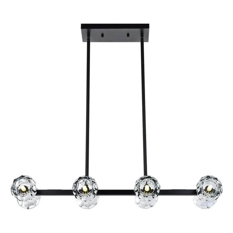 3505D31BK — Elegant Lighting LED Pendant Lights 160.0W 
