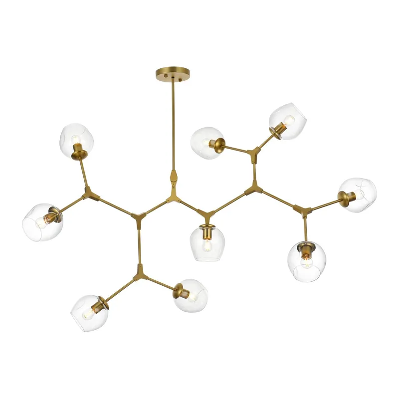 1712G60BR — Elegant Lighting LED Pendant Lights 360.0W 