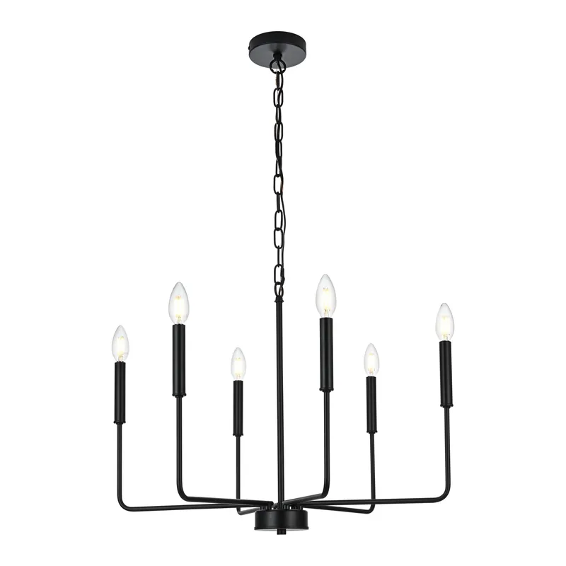 LD740D26BK — Elegant Lighting LED Pendant Lights 240.0W 