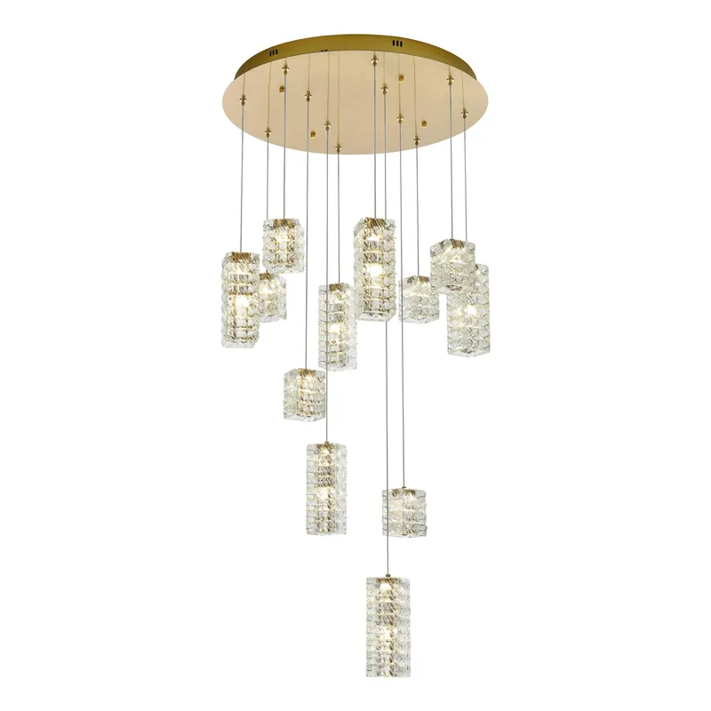3680D28SG — Elegant Lighting LED Pendant Lights 52.0W 3000K