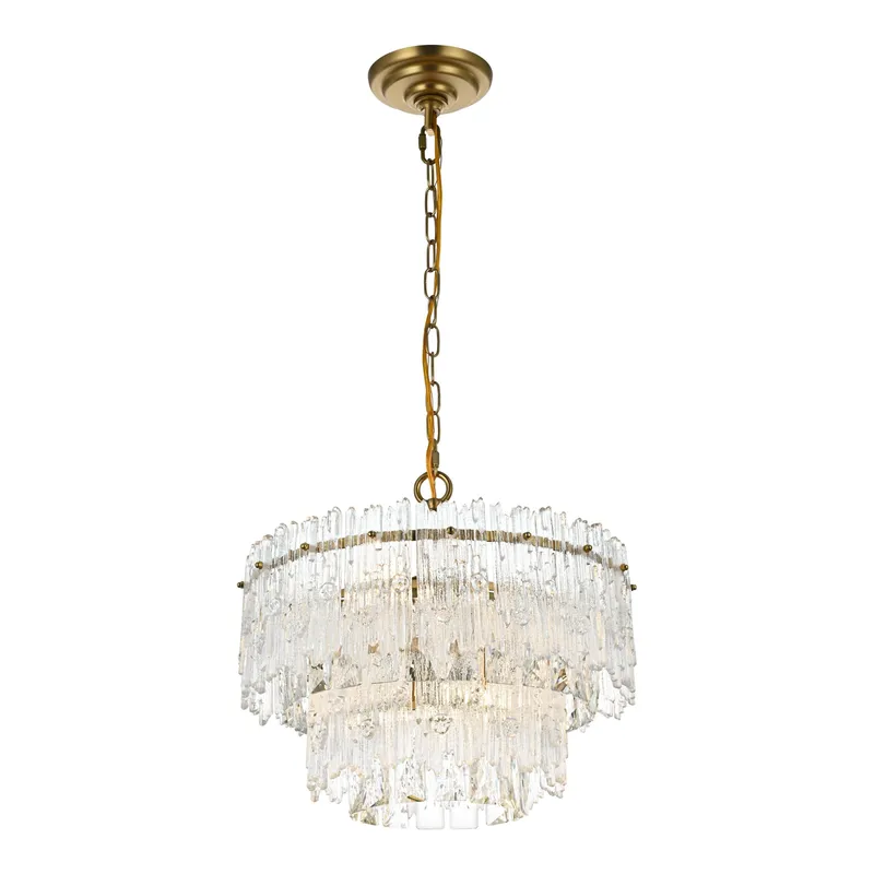 1780D15SG — Elegant Lighting LED Pendant Lights 160.0W 