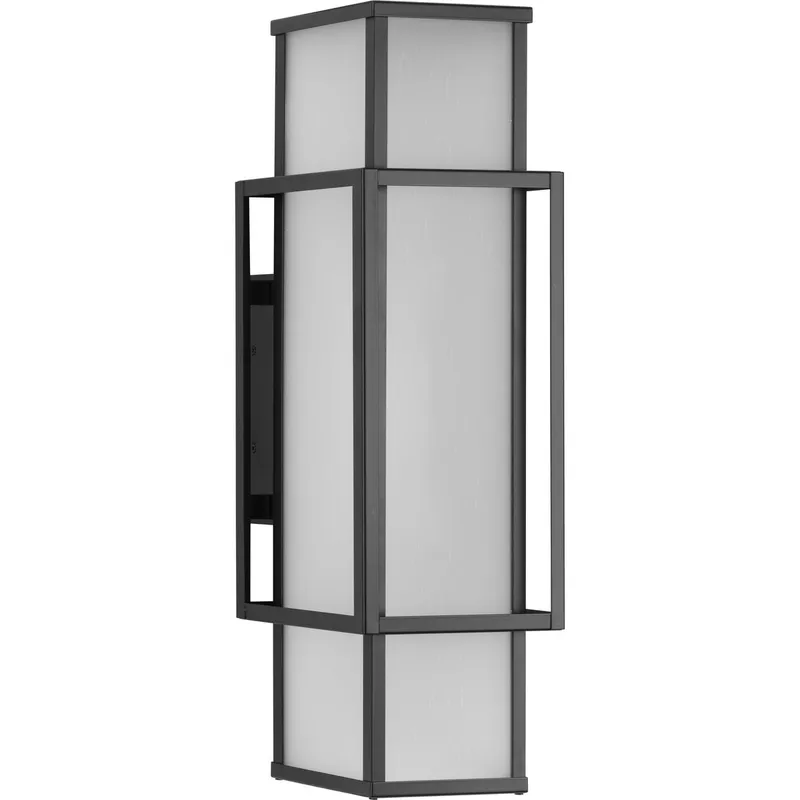 Unison Collection Two-Light Etched Seeded Glass Large Wall Lantern — Progress Lighting LED Wall Lights  