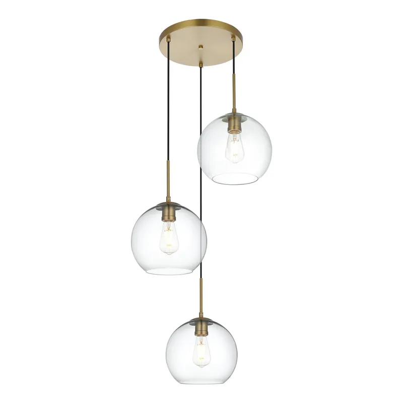 LD2214SG — Elegant Lighting LED Pendant Lights 120.0W 