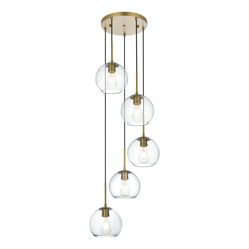 LD2226SG — Elegant Lighting LED Pendant Lights 200.0W 