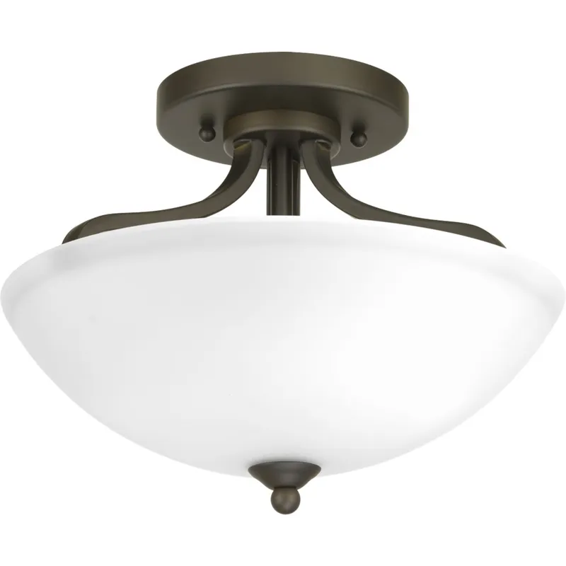 Laird Collection 13" Semi-Flush Convertible — Progress Lighting LED Post Top Lights  