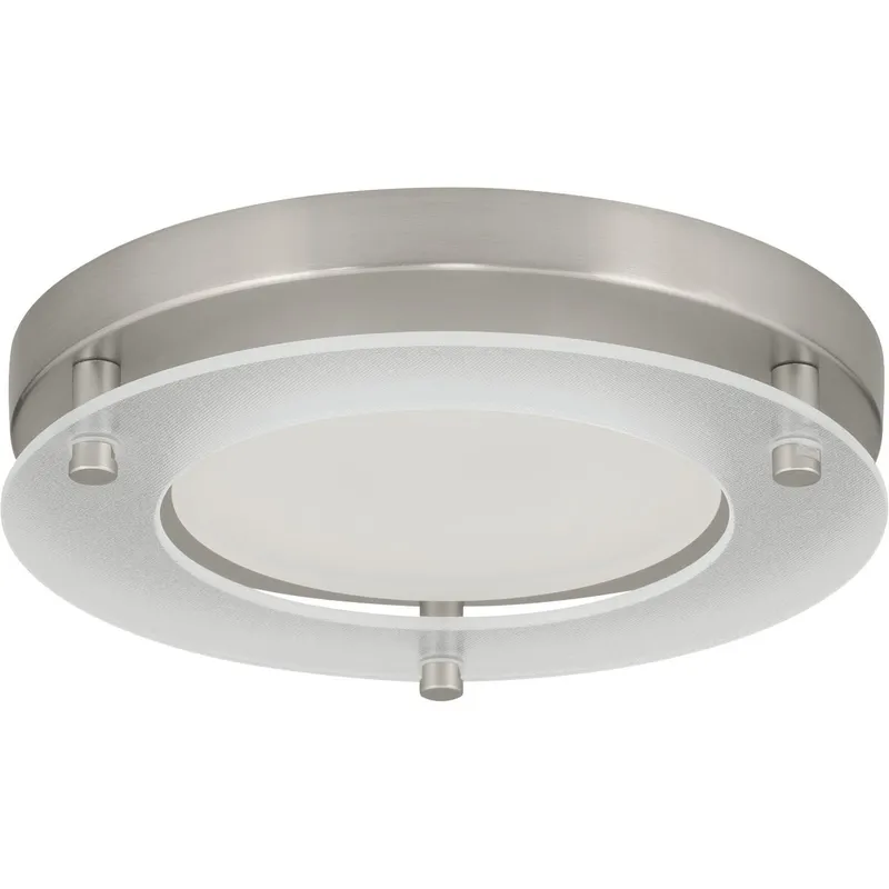 One-Light 7-1/4in LED Decorative Flush Mount — Progress Lighting LED Post Top Lights  