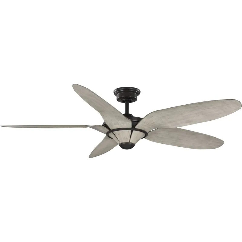 Mesilla Collection 60" Five-Blade Indoor/Outdoor DC Motor Ceiling Fan — Progress Lighting LED Lighting Controls  
