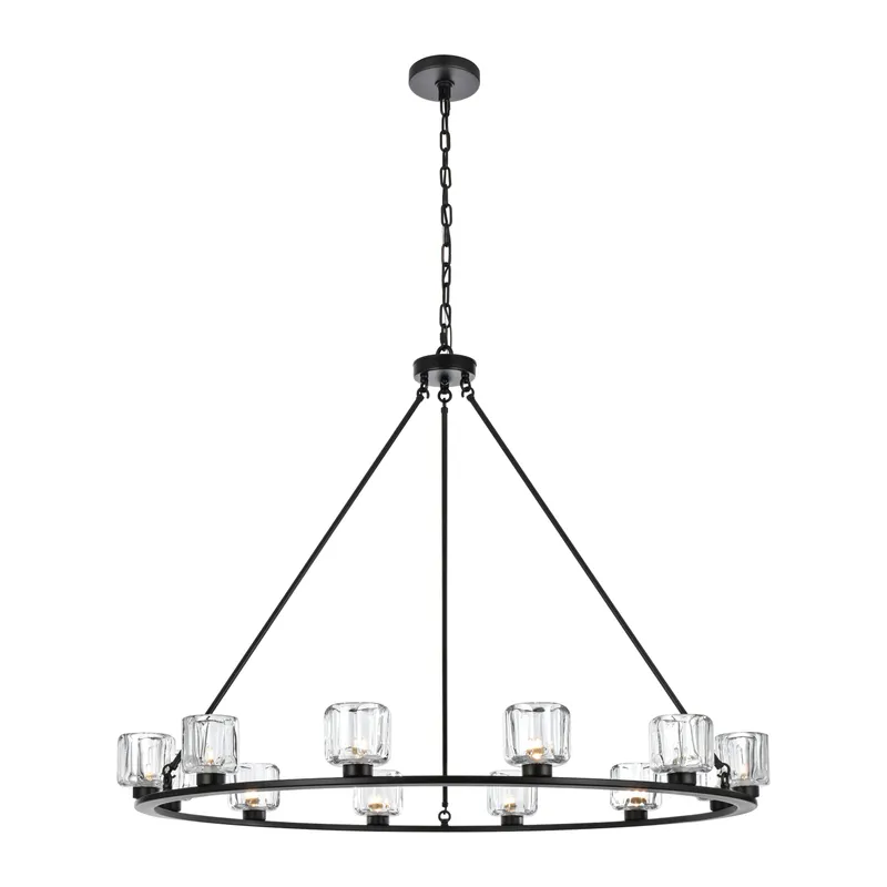 5100D48BK — Elegant Lighting LED Pendant Lights 300.0W 