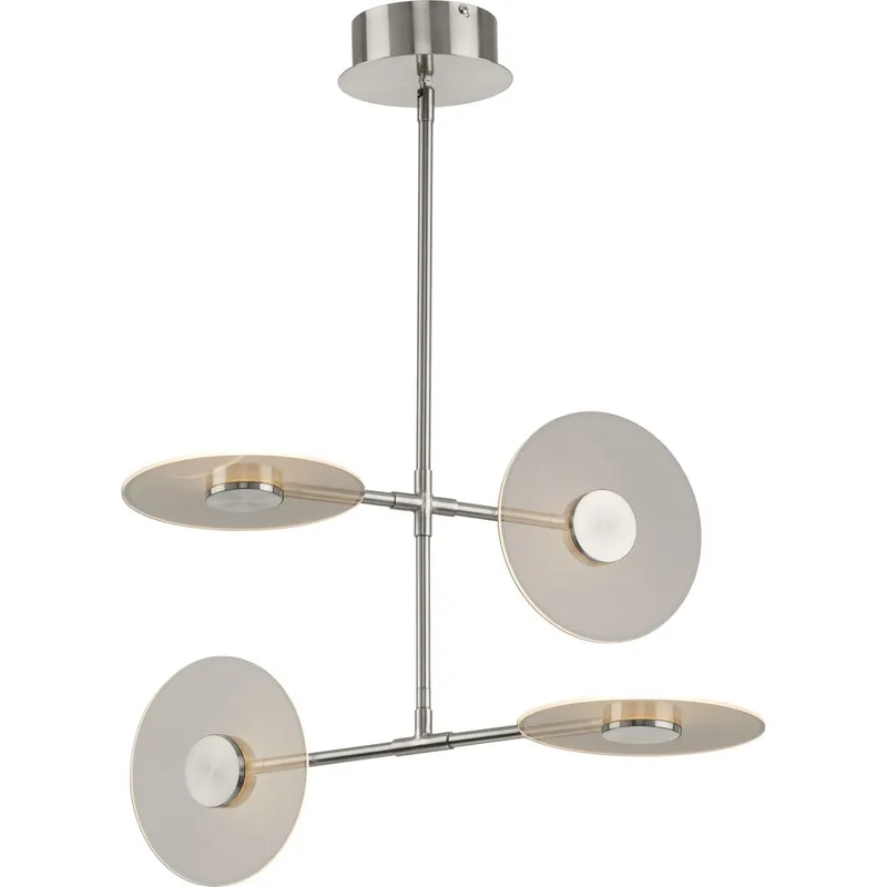 Spoke LED Collection Four-Light Hanging Chandelier Light — Progress Lighting LED Landscape Lights  
